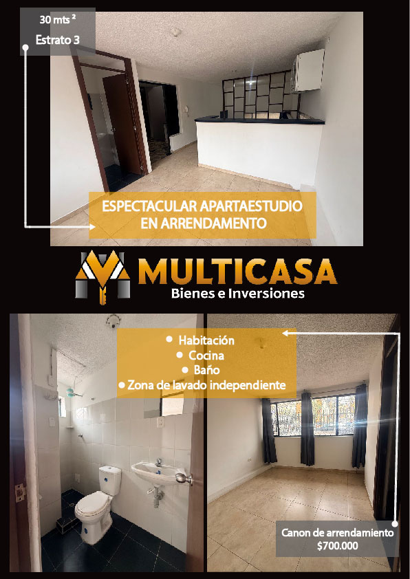 ESPECTACULAR APARTAESTUDIO